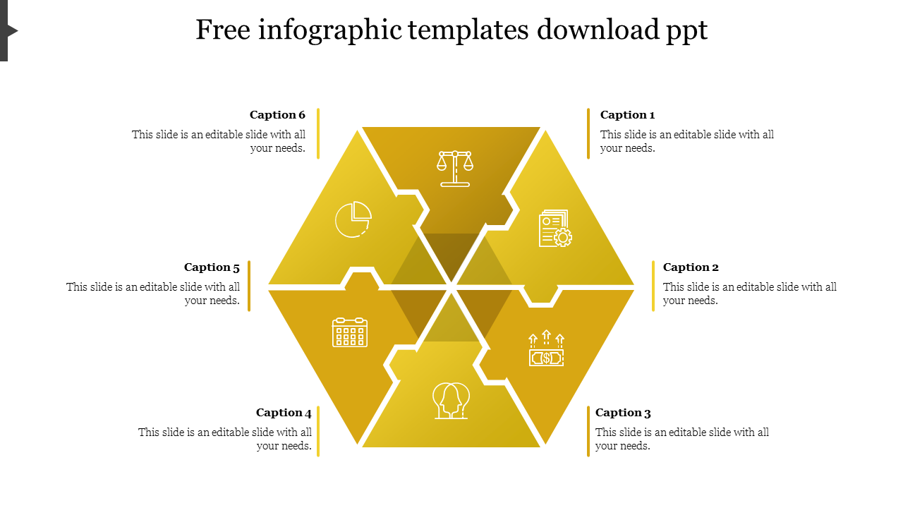 free infographic templates download ppt-Yellow